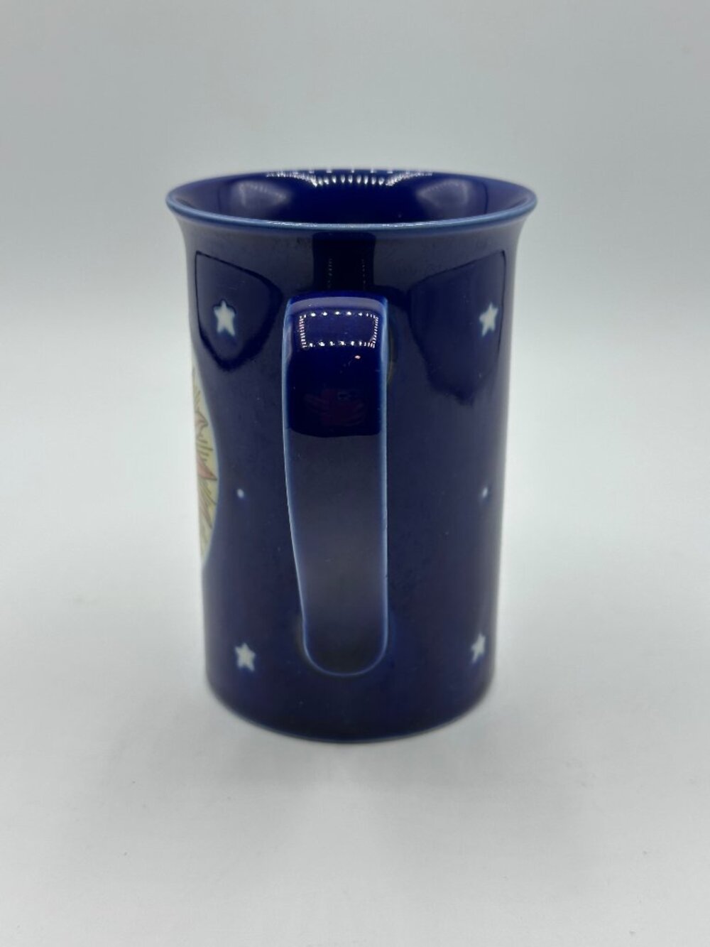 Pier 1 Celestial Sun Cobalt Blue Coffee Cup - Picture 2 of 7